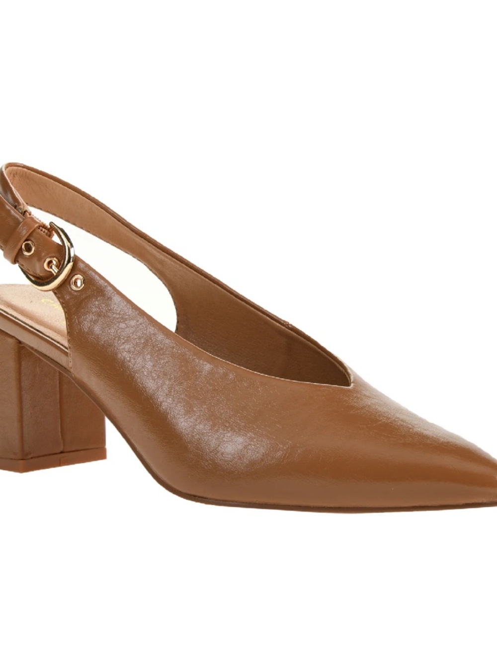 New in box. Menny camel slingback heel pump Chinese Laundry